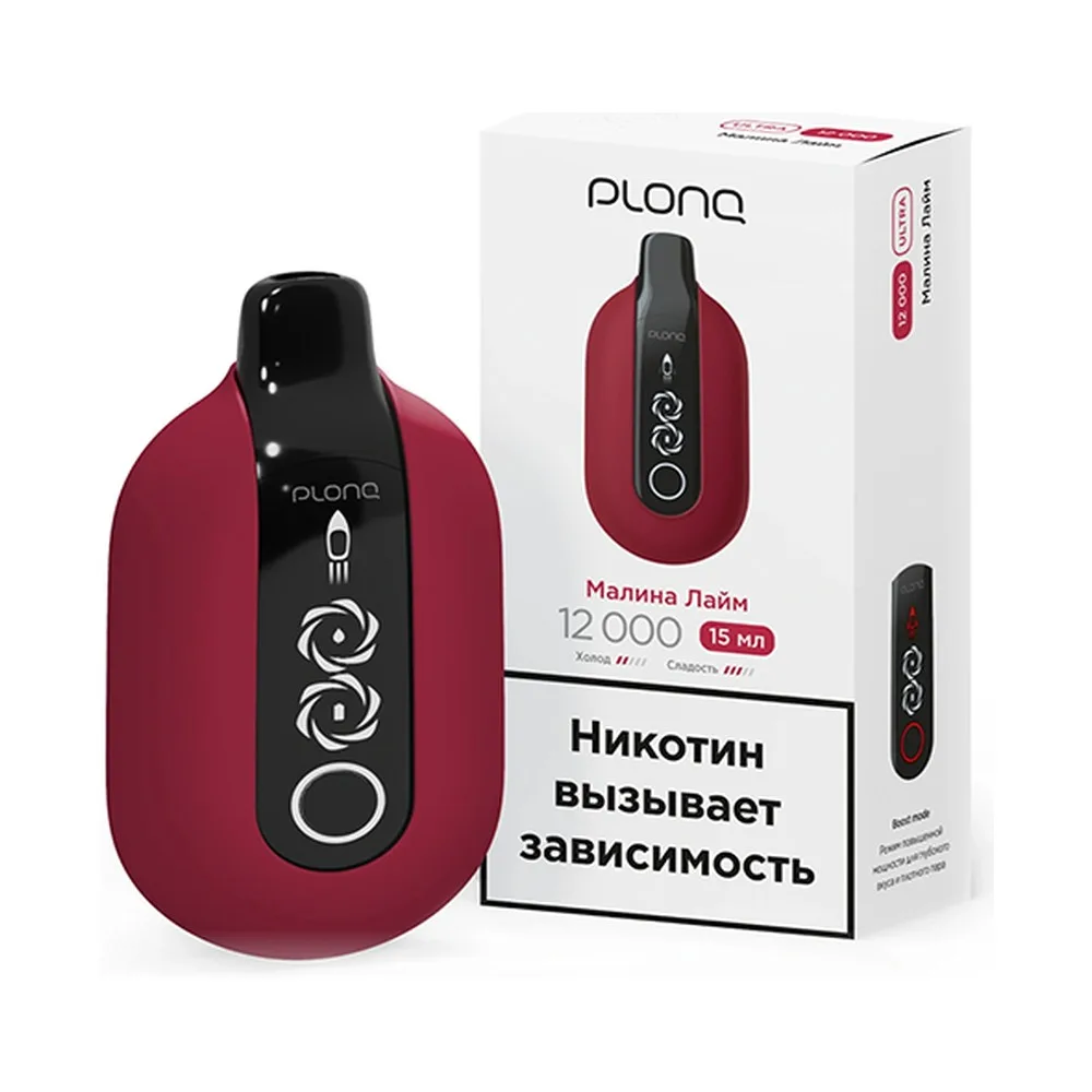 Plonq ULTRA 12к Малина, лайм