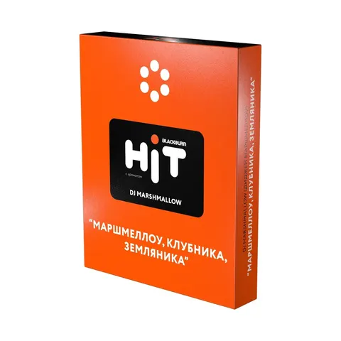 Табак для кальяна HiT Маршмеллоу, клубника, земляника, 30 г