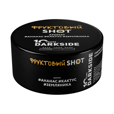 Табак для кальяна Dark Side Shot Фруктовый (Ананас, кактус, земляника) 120гр