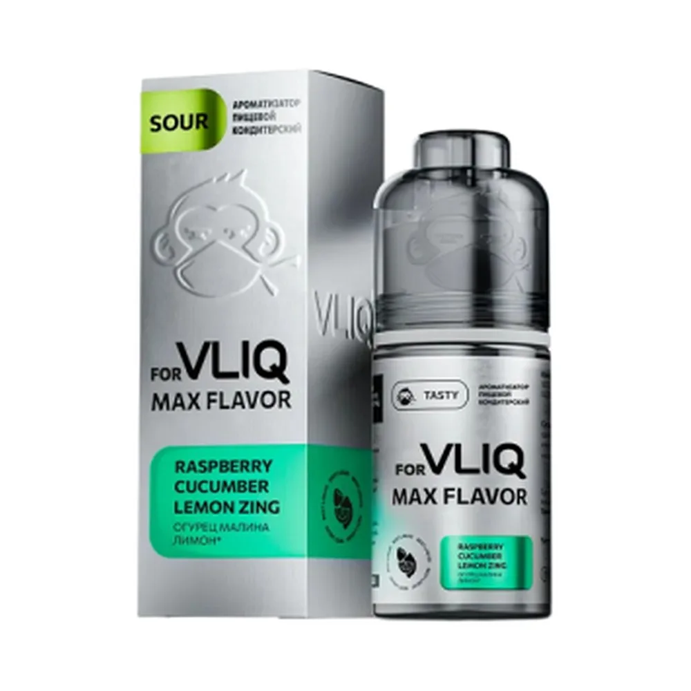 Ароматизатор пищевой Max Sour by VLIQ Огурец малина лимон