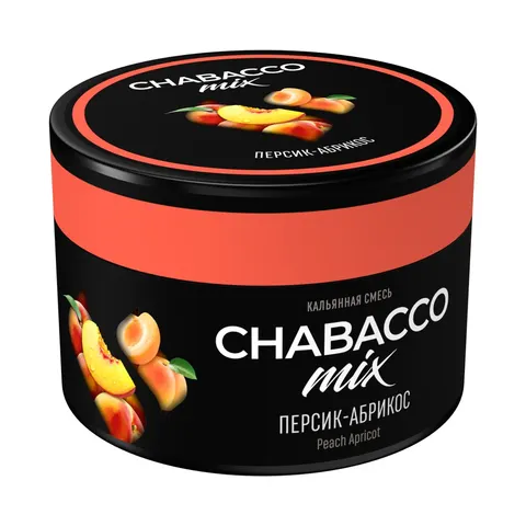 Кальянная смесь Chabacco Mix Пич Априкот (Персик-абрикос) 40г