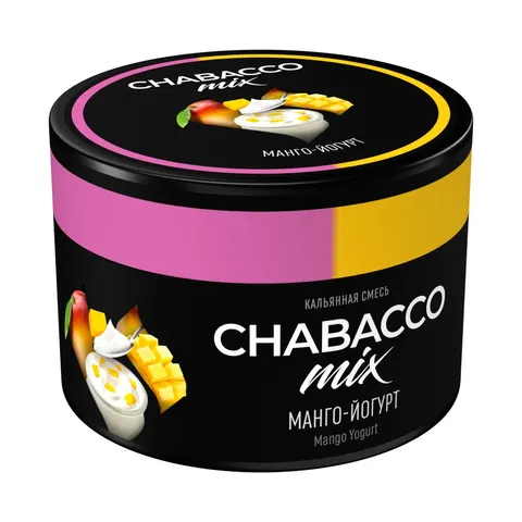 Кальянная смесь Chabacco Mix Манго, Йогурт 40г