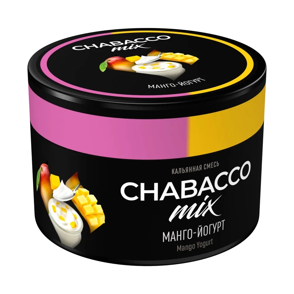 Кальянная смесь Chabacco Mix Манго, Йогурт 40г