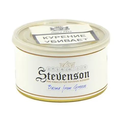 Табак трубочный STEVENSON Basma from Greece Ориентал N14 (Англия) 40 гр (банка)