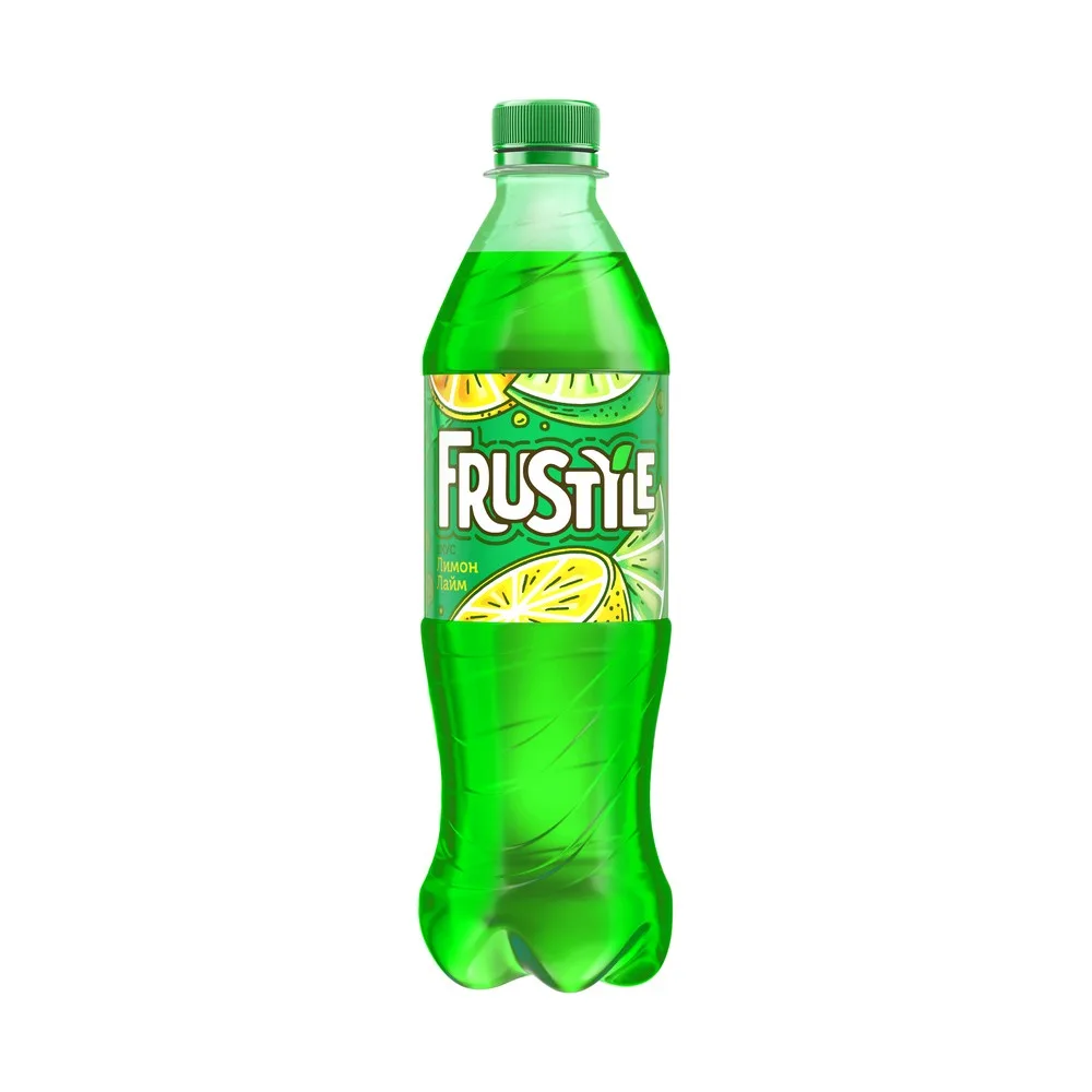 Газированный напиток Frustyle Лимон, лайм 0.5л