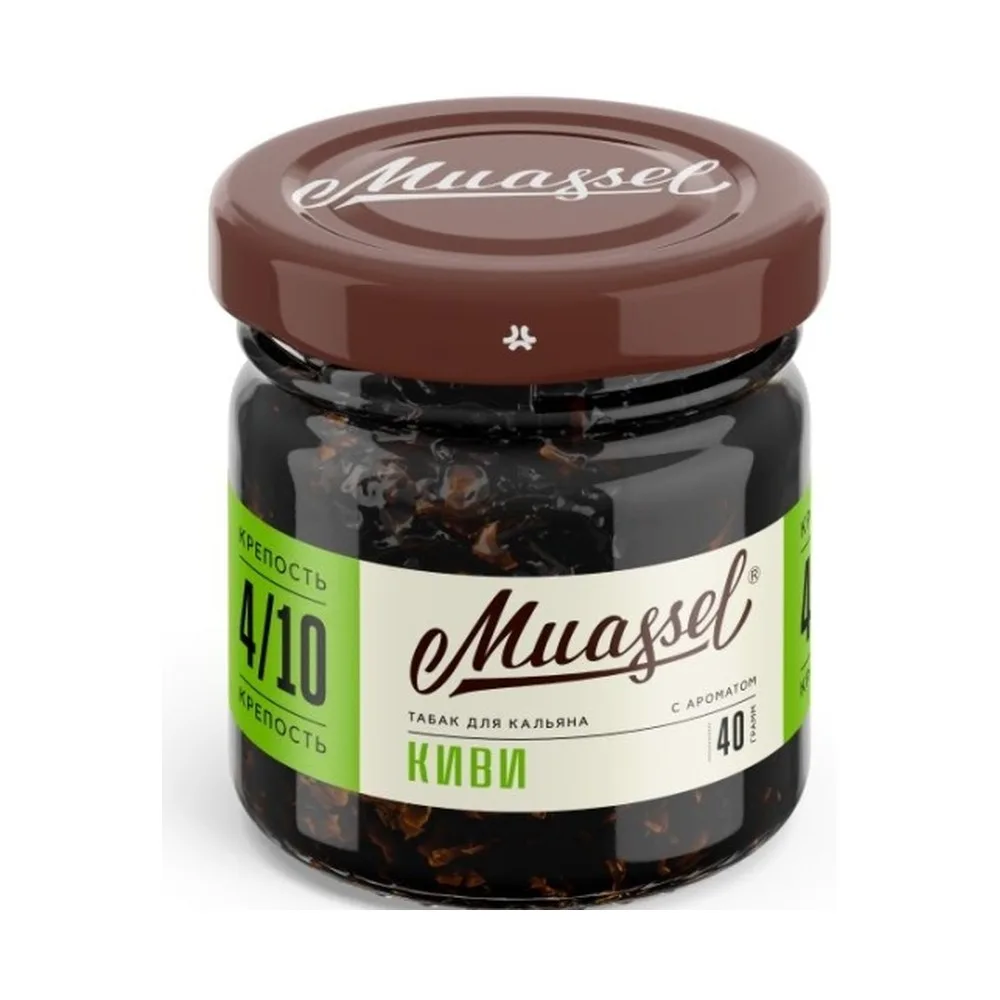 Табак для кальяна Muassel 4/10 Киви 40гр