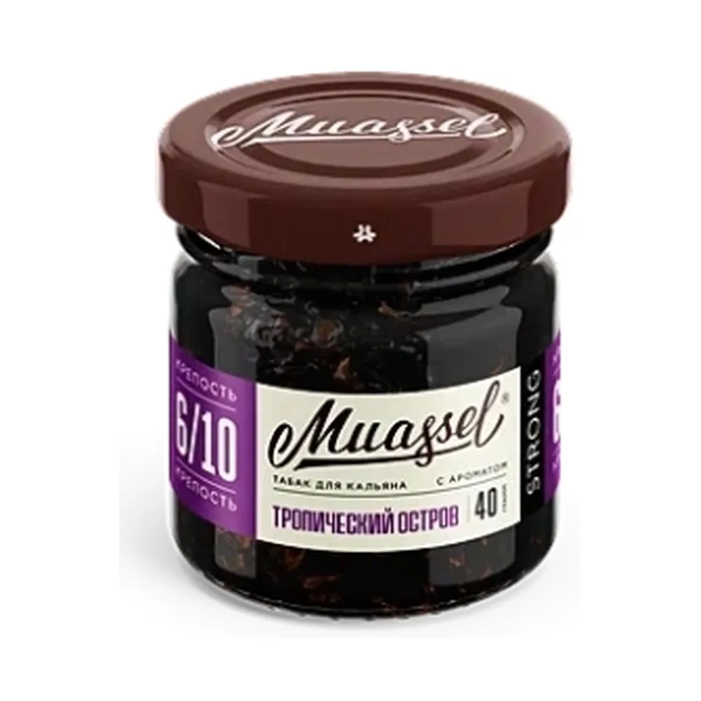 Табак для кальяна Muassel 6/10 Тропический остров 40гр