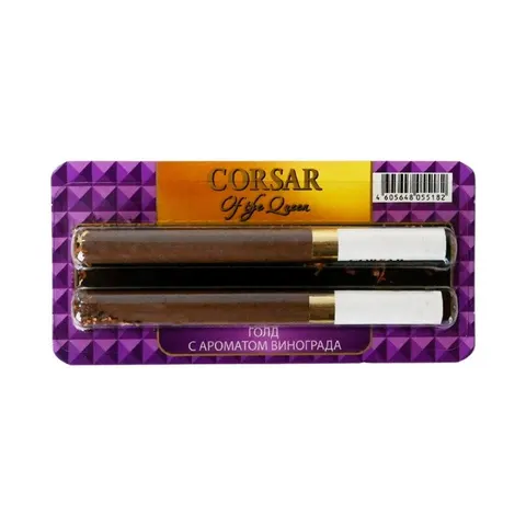 Сигариллы CORSAR Голд Грейп (Золотой виноград) 2шт