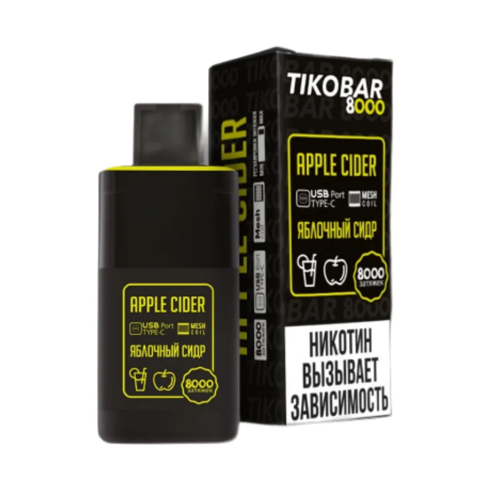Tikobar 8к Яблочный Сидр