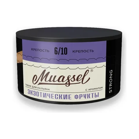 Табак для кальяна Muassel 6/10 Экзотические фрукты 40гр