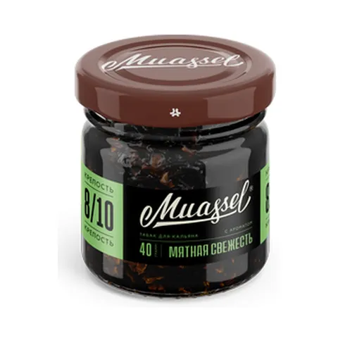 Табак для кальяна Muassel 8/10 Мятная свежесть 40гр