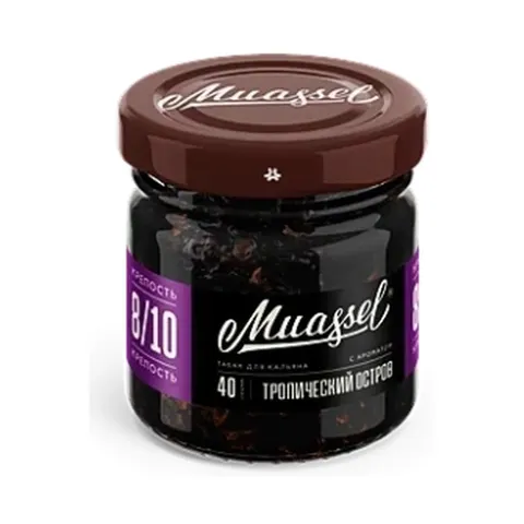 Табак для кальяна Muassel 8/10 Тропический остров 40гр