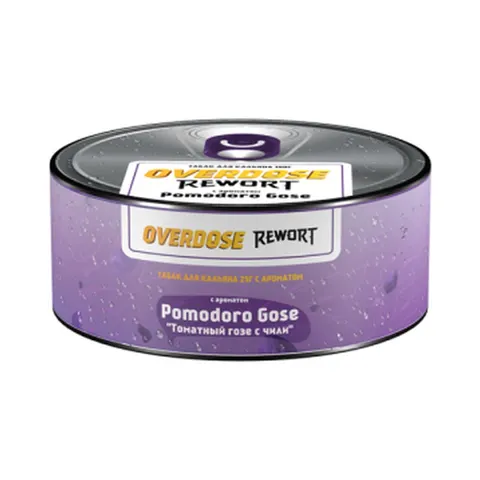 Табак для кальяна Overdose Томатный гозе с чили, 25 г