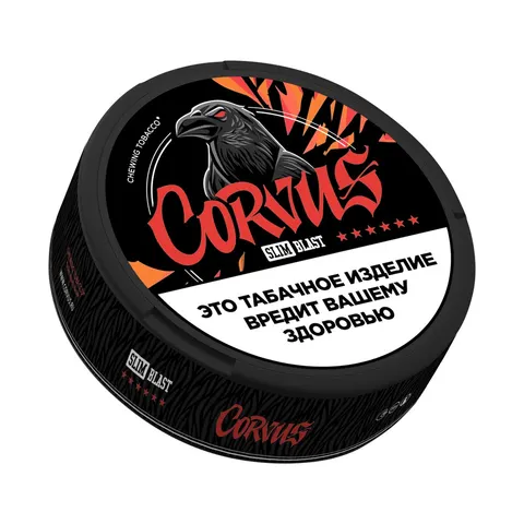 Жевательный табак CORVUS Бласт Слим (Сладкая мята)