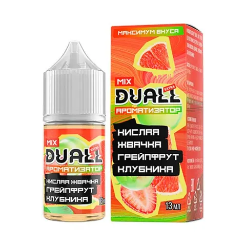 Ароматизатор Duall Mix Кислая жвачка грейпфрут, клубника
