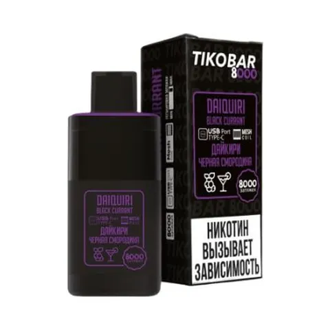 Tikobar 8к Дайкири, Черная Смородина
