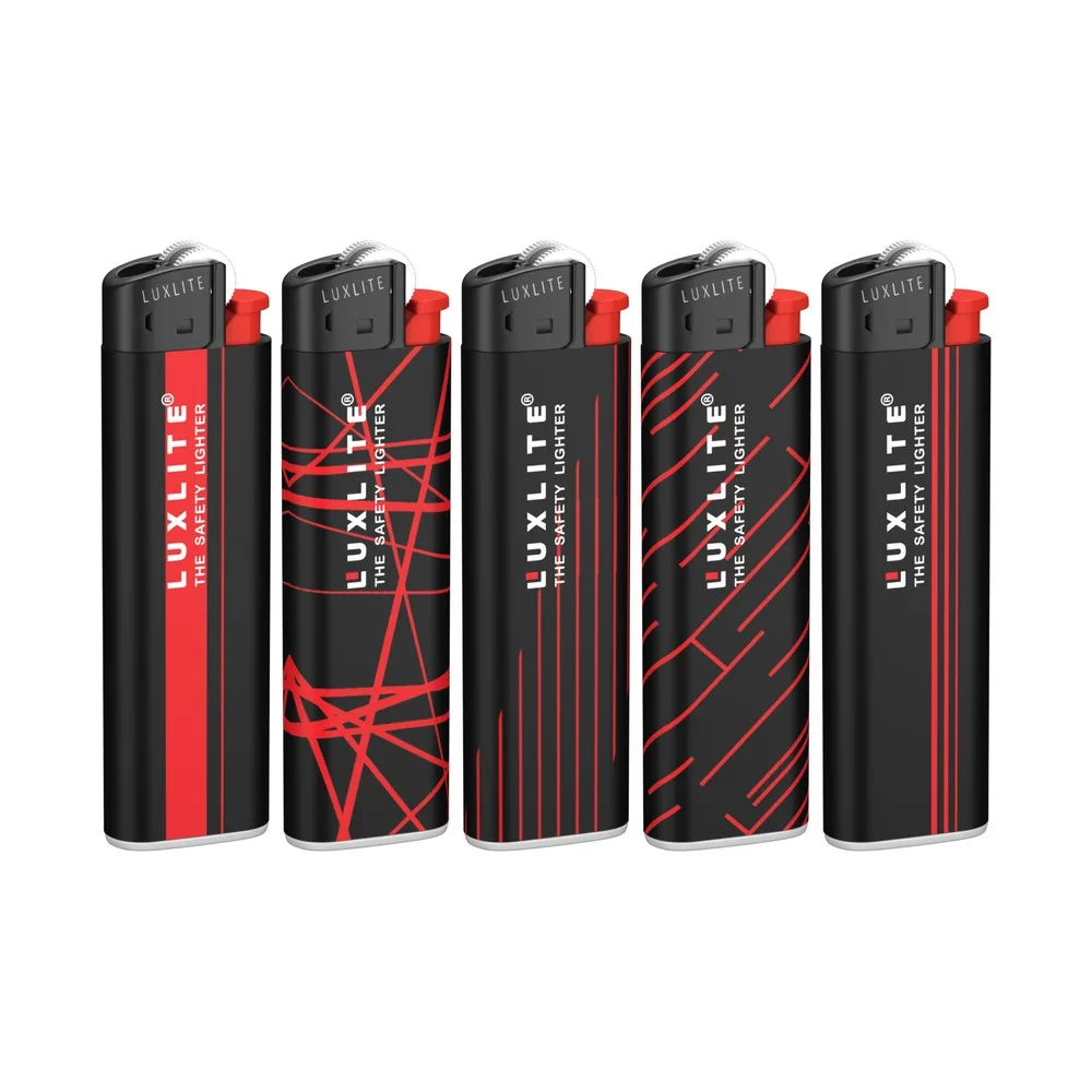 Зажигалка газовая Luxlite X1 Red Line