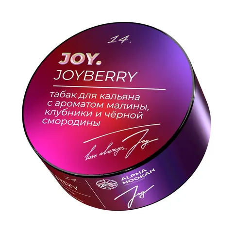Табак для кальяна Joy Малина, клубника, черная смородина 25 гр.