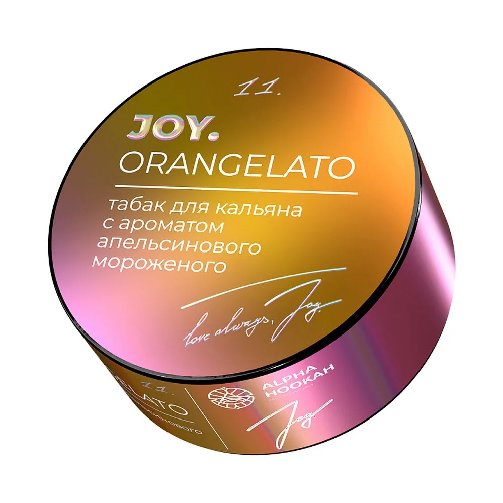 Табак для кальяна Joy Апельсин, мороженое, свежесть 25 гр.
