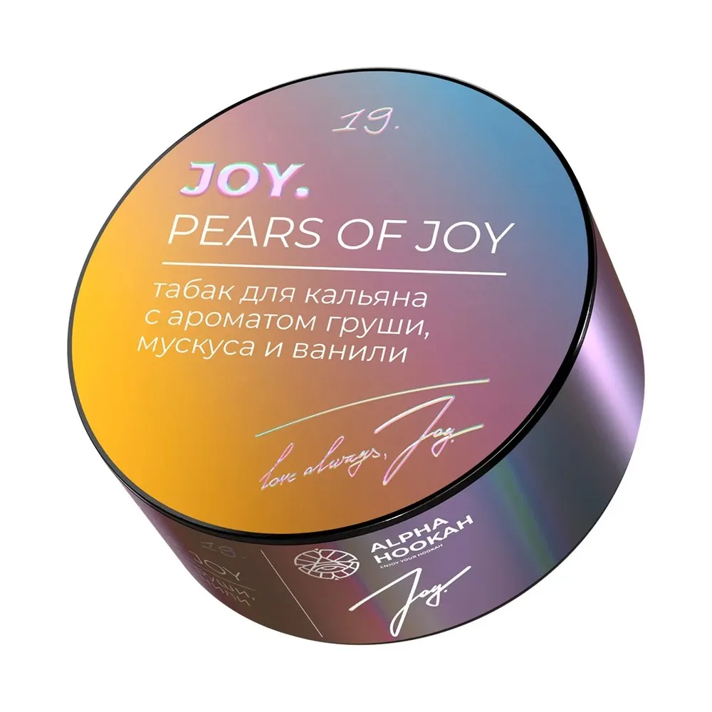 Табак для кальяна Joy Груша, мускус, ваниль 25 гр.