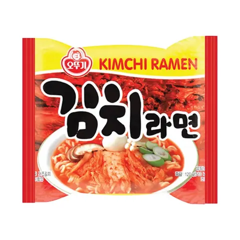 Лапша б\п со вкусом Кимчи Оттоги, 120 г