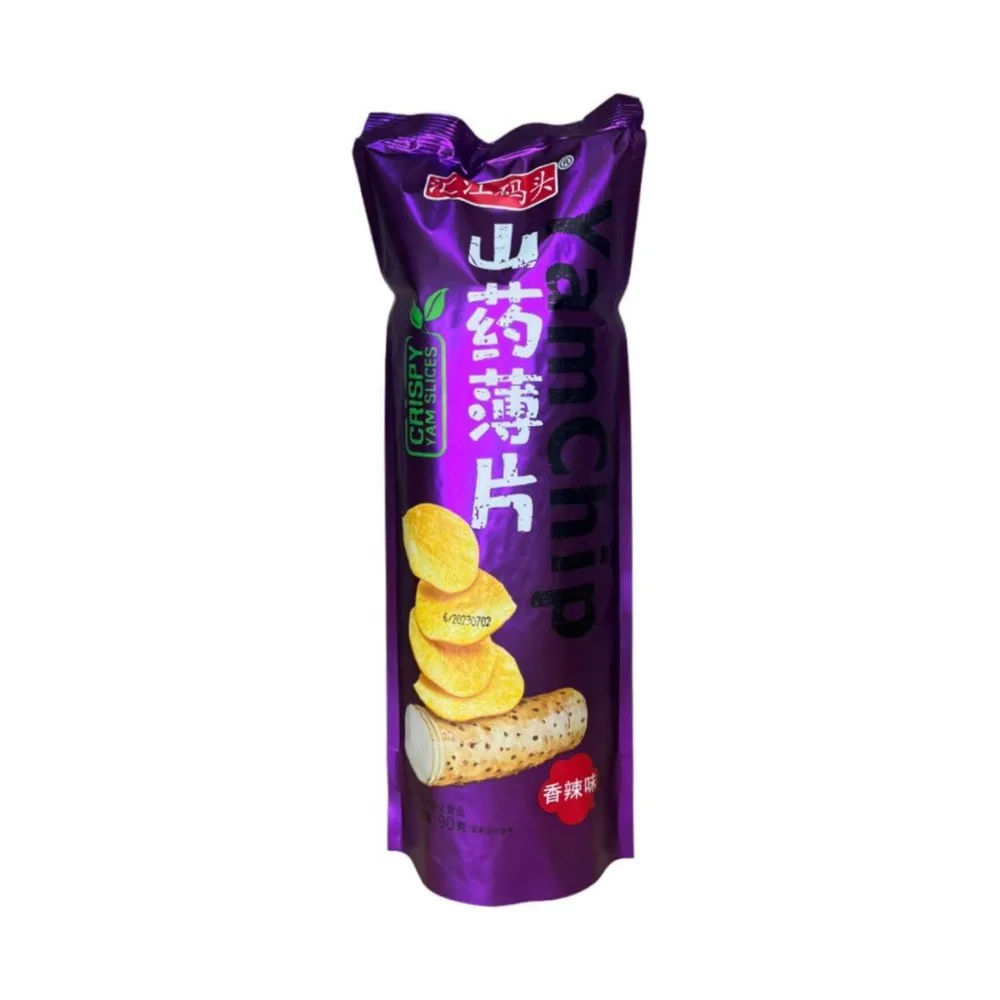 Чипсы ЯмЧип Crispy с пряным вкусом (фиолетовый), 90 г