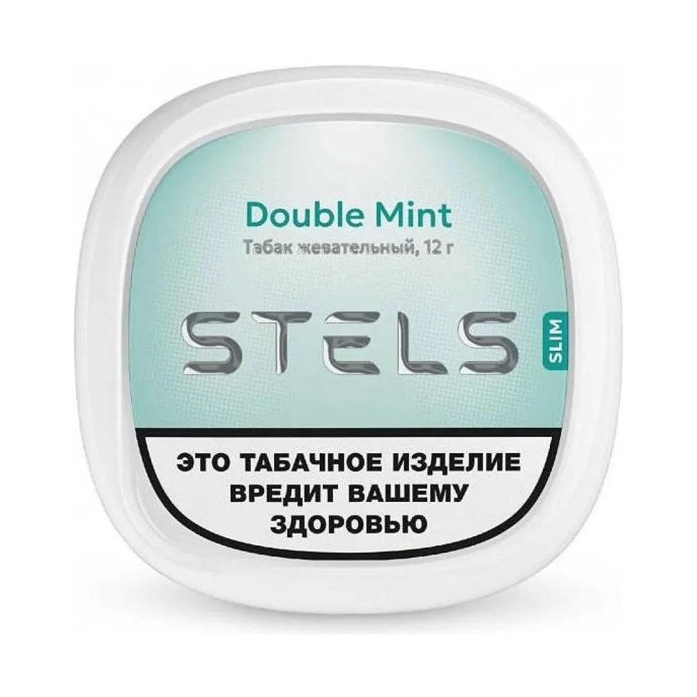 Жевательный табак STELS Слим Дабл Минт