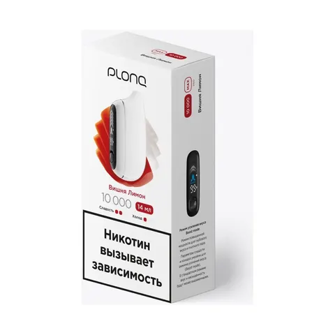 Plonq MAX PRO 10к Вишня, лимон