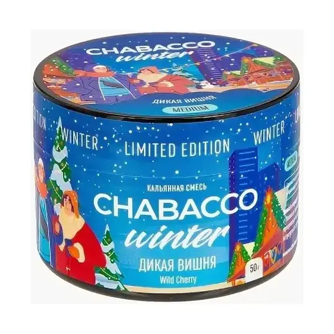 Кальянная смесь Chabacco Вайлд Черри (Дикая вишня) 40г