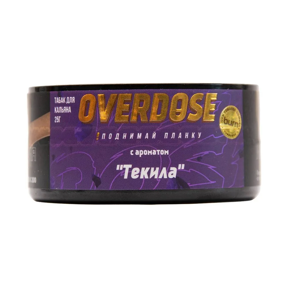 Табак для кальяна Overdose Текила, 25г.