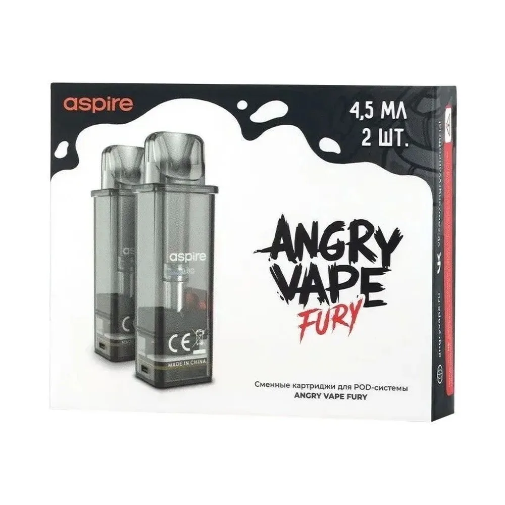 Картридж Brusko Angry Vape Fury