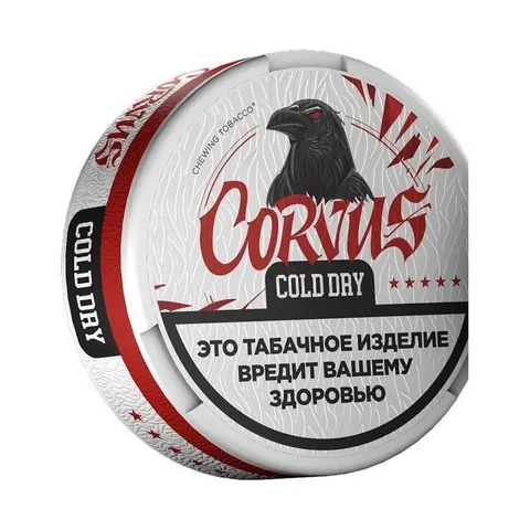 Жевательный табак CORVUS Стронг (Колд Драй)
