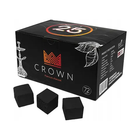 Уголь кокосовый Crown 25мм (1кг)