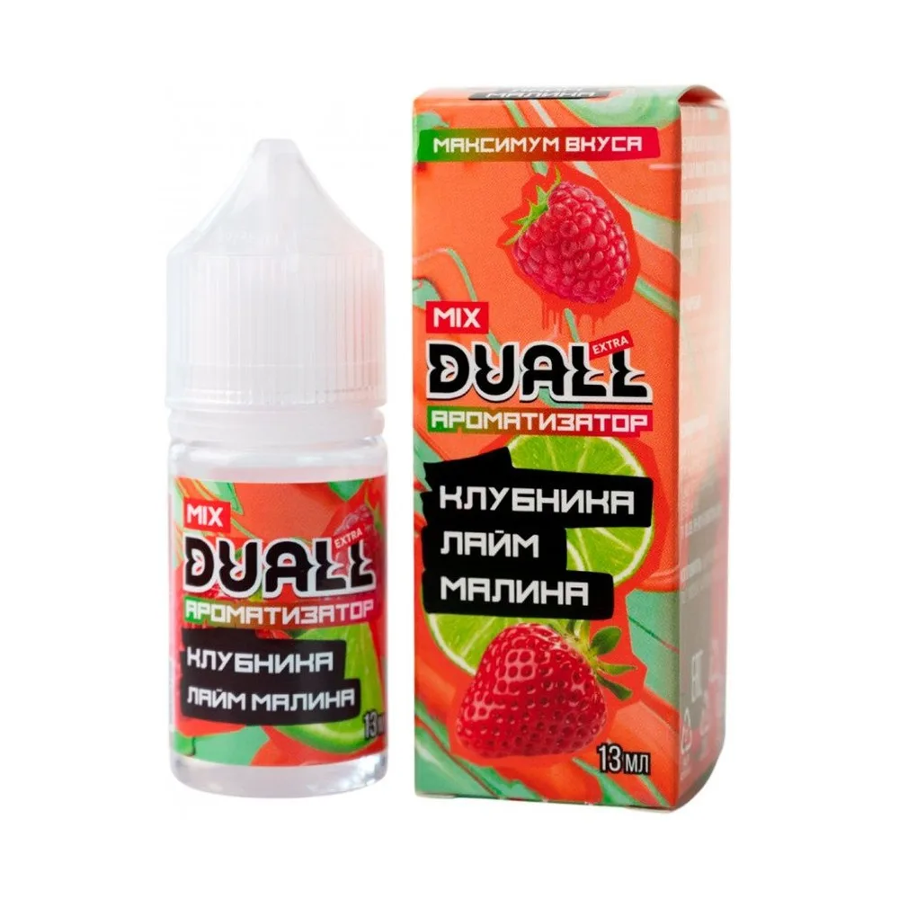 Ароматизатор Duall Mix Extra Клубника, лайм, малина