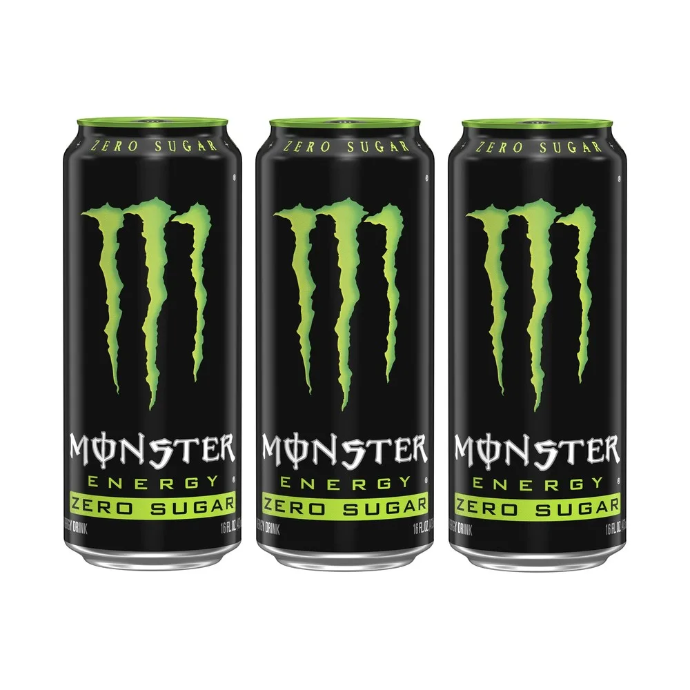 Энергетик Monster Energy Грин Зеро (Цитрусы, без сахара) 0.5л