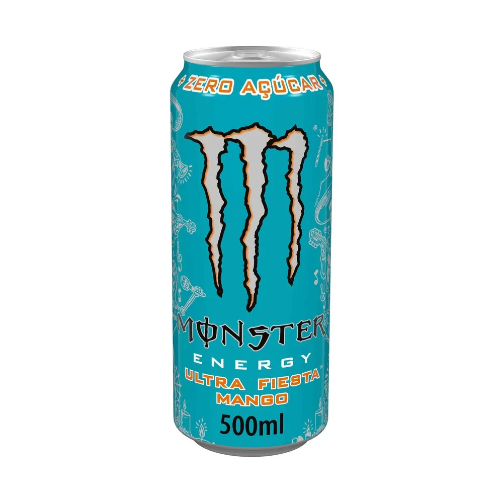 Энергетик Monster Energy Ultra Фиеста Манго (Манго, без сахара) 0.5л