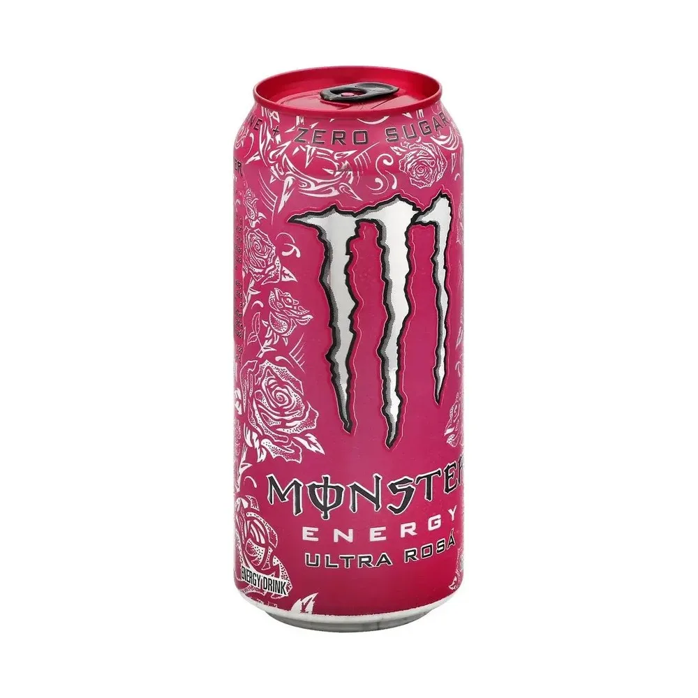 Энергетик Monster Energy Ultra Роза Зеро (Роза, грейпфрут, клубника, без сахара) 0.5л