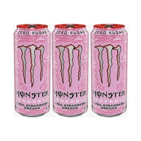 Энергетик Monster Energy Ultra Стровберри Дримс (Клубника) 0.5л