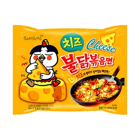 Лапша Samyang Hot Chicken Cheese   140гр