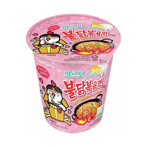 Лапша Samyang Hot Chicken Ramen Carbonara   80гр
