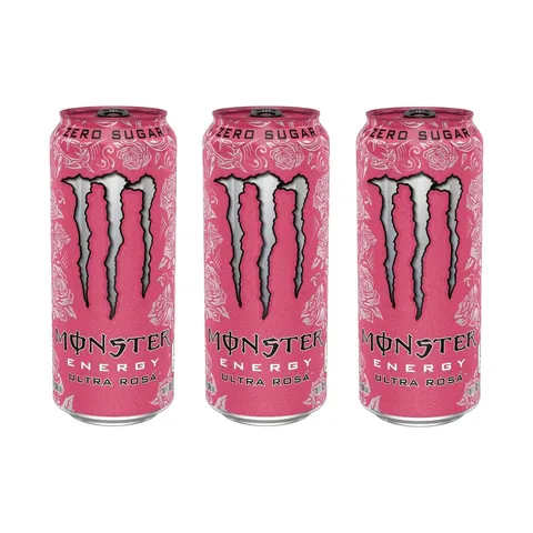 Энергетик Monster Energy Ultra Роза (Роза, грейпфрут, клубника) 0.5л