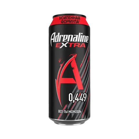 Энергетик Adrenaline Экстра 0.44л