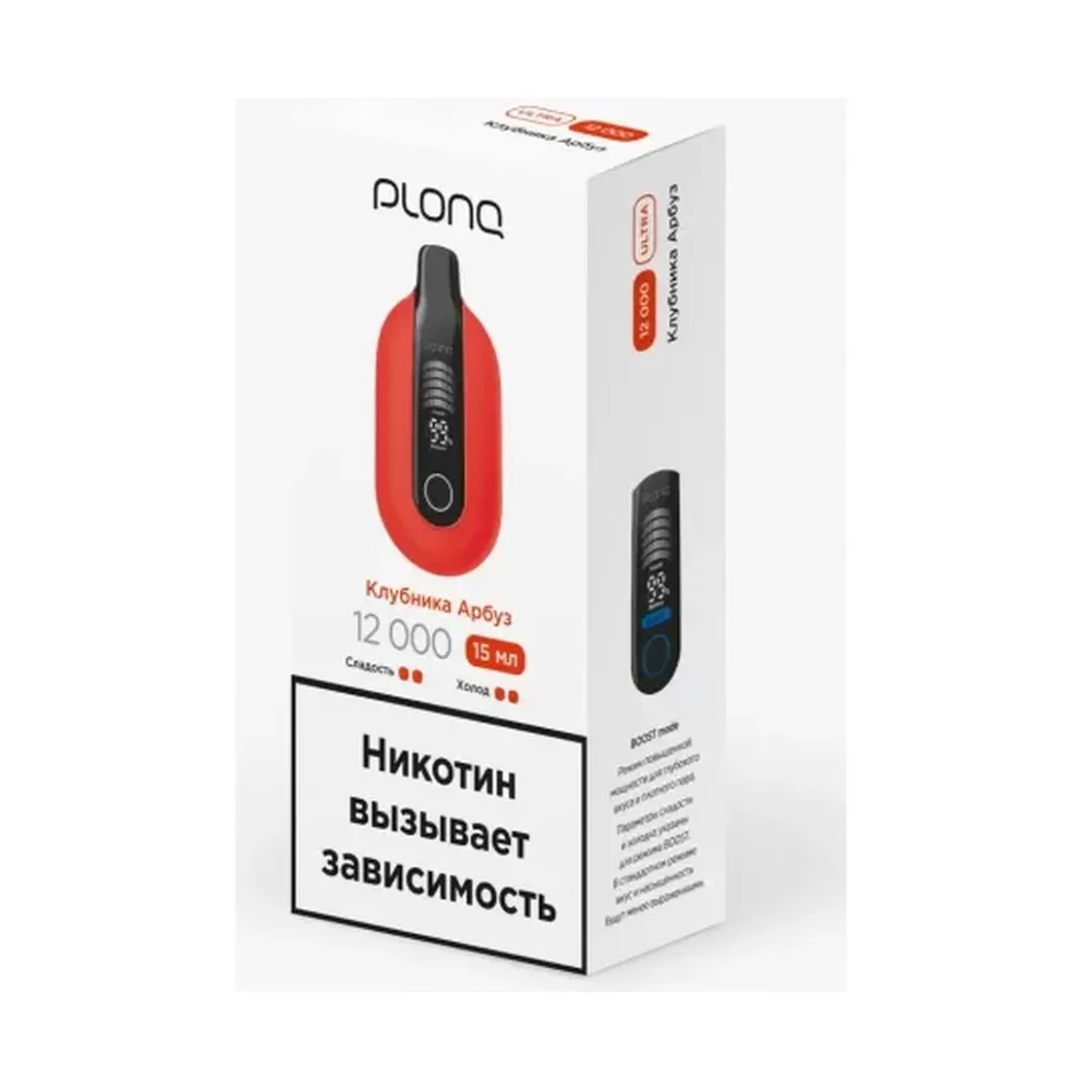 Plonq ULTRA 12к Клубника, арбуз