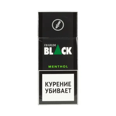 Кретек DJARUM Блек Ментол с фильтром*10*5*200