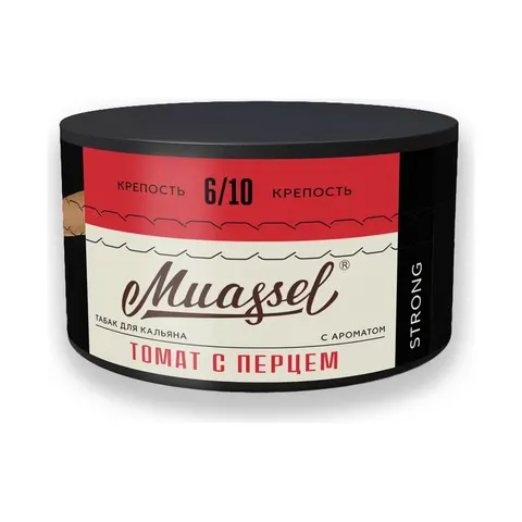 Табак для кальяна Muassel 6/10 Томат с перцем 40гр