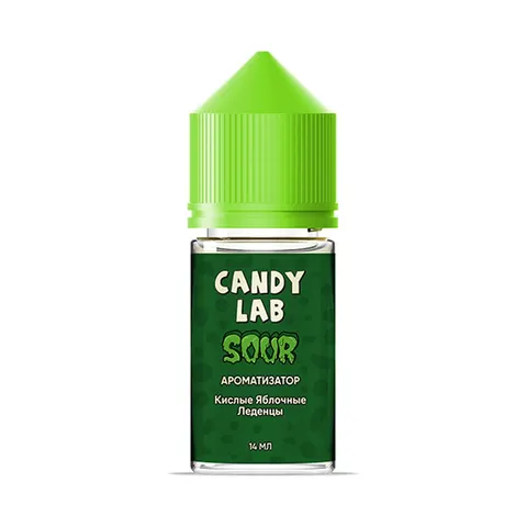 Ароматизатор CandyLab SOUR Кислые Яблочные Леденцы 14 мл