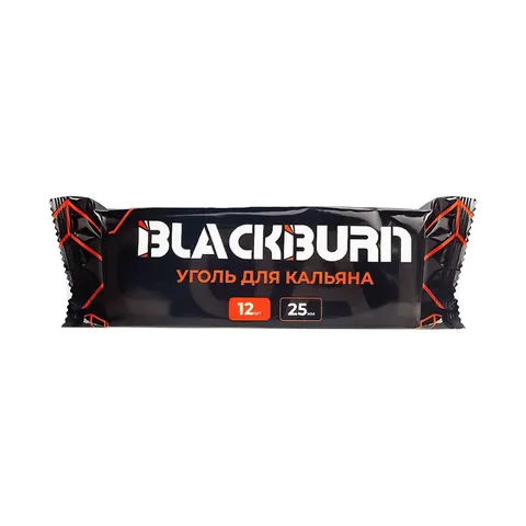 Уголь кокосовый BlackBurn 25мм/12шт (0,25кг)